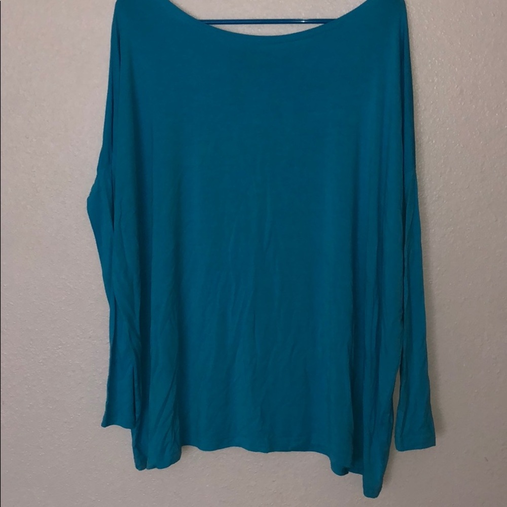 Blue Long Sleeve Piko